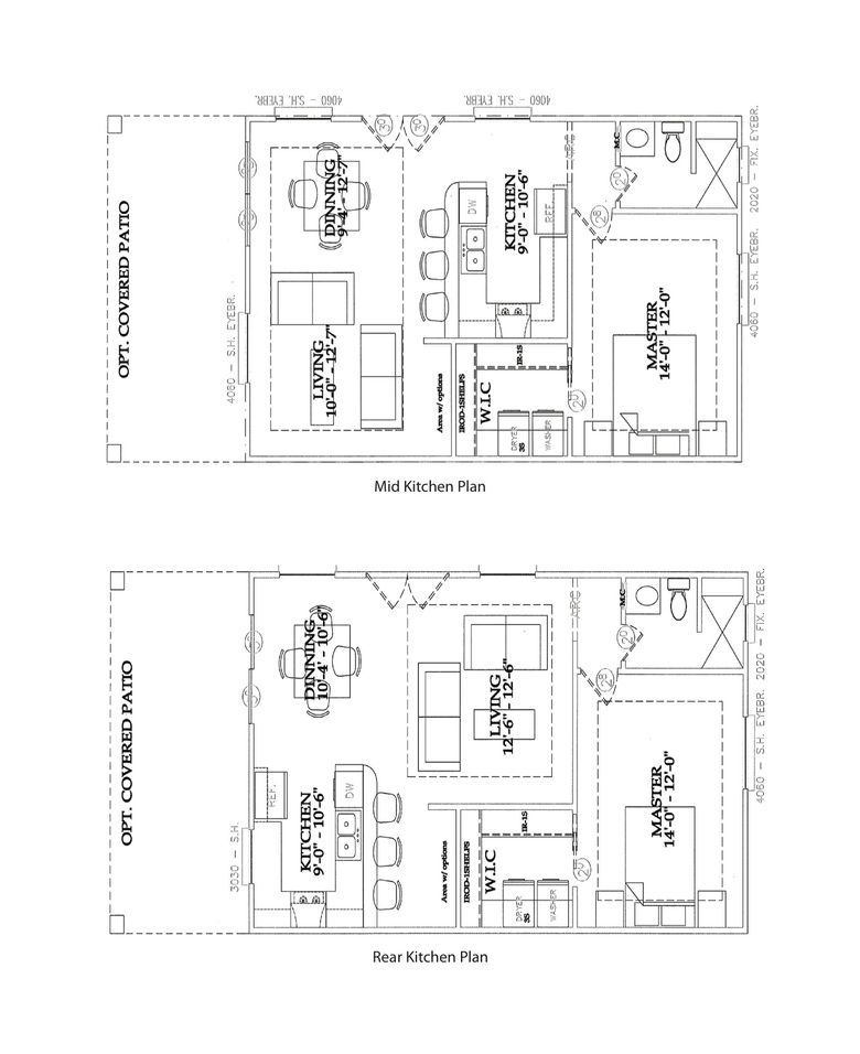 RV Casita Plan at Retama Village At Bentsen Palm in Mission, Texas